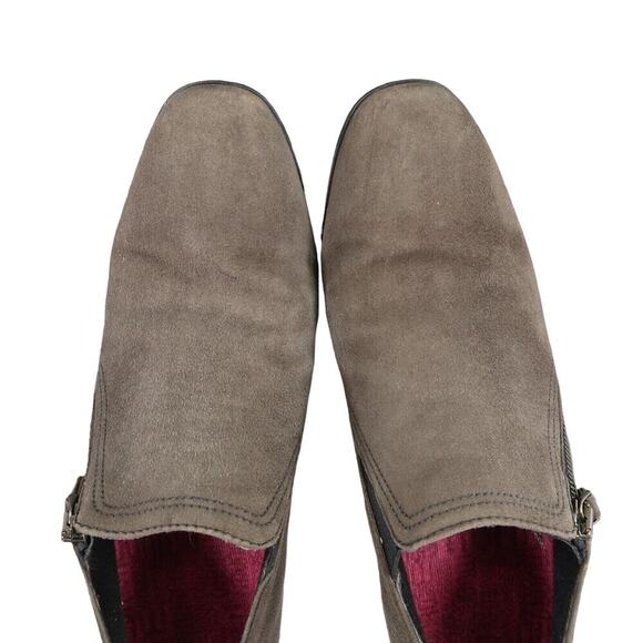 Munro Shoes Womens 8.5 Bootie Fashion Annee Professional Comfort Suede Brown Zip - Picture 8 of 14